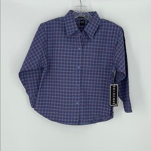 Deranged 2-piece set 100% Cotton blouse & tube top women’s medium stretch shirt